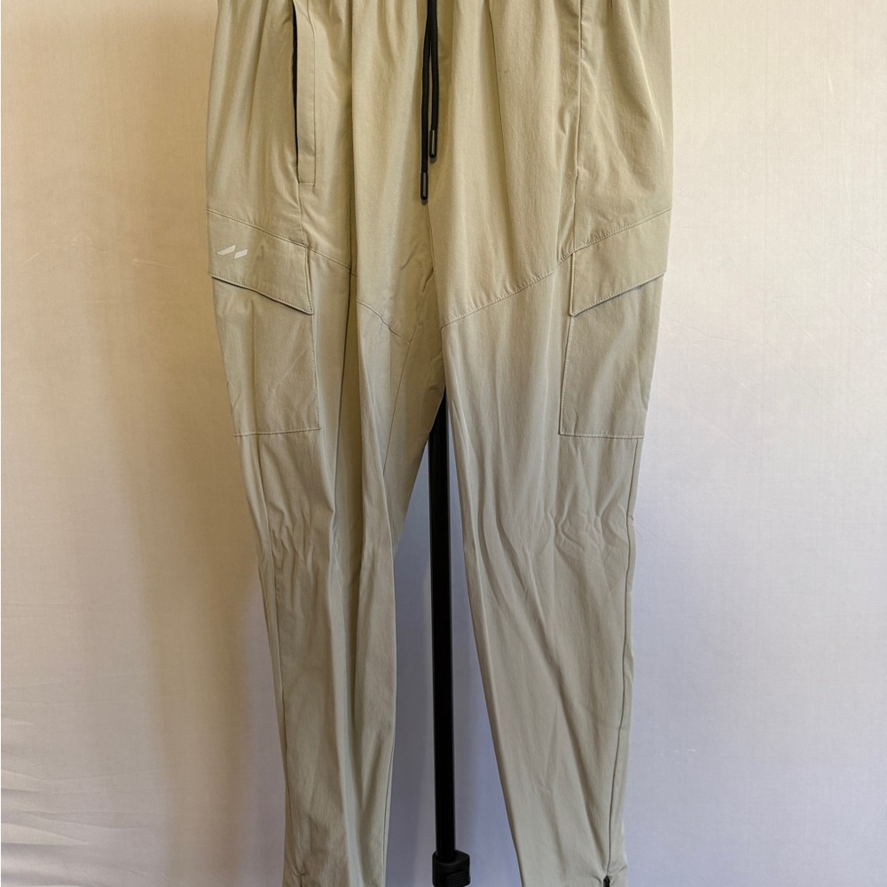 AHA Active Men's Light Gray Cargo Joggers